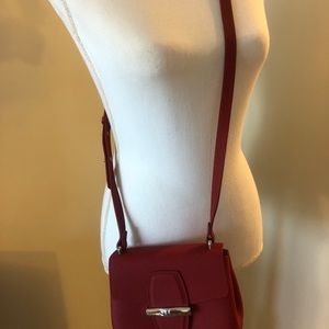 New small cranberry color bag